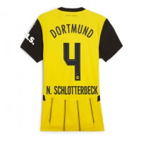 Borussia Dortmund Nico Schlotterbeck #4 Hjemmedrakt Dame 2024-25 Kortermet